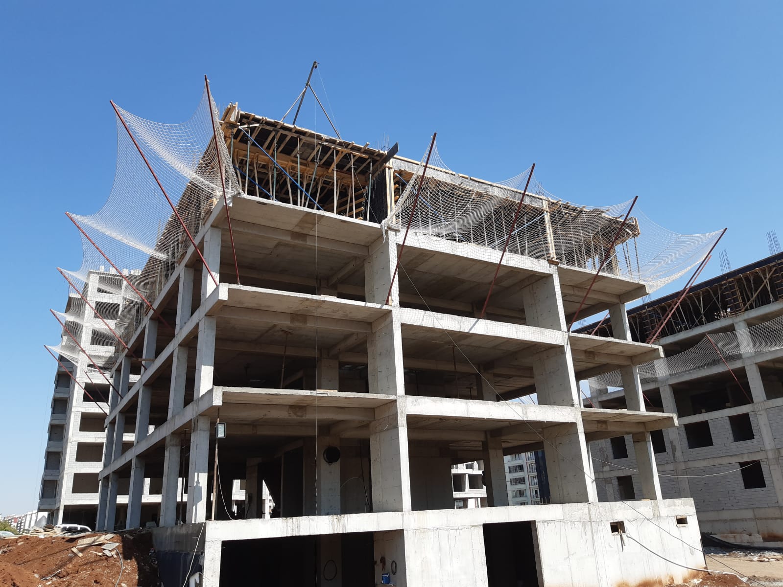 İnşaat Dış Cephe Koruma Filesi