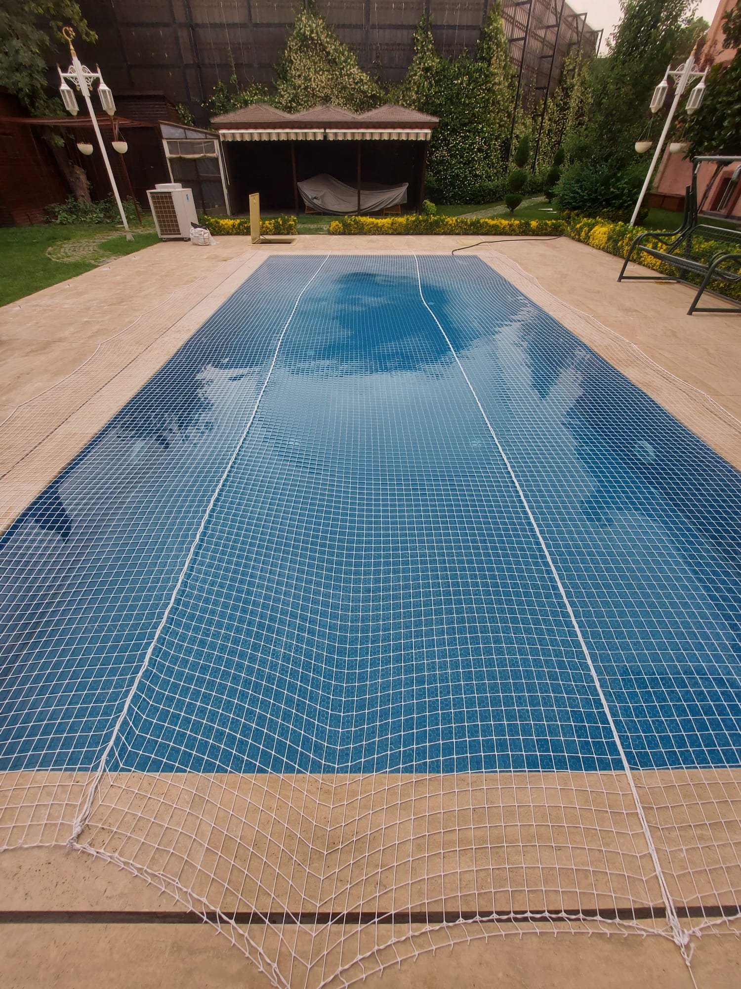 Villa Havuz Üstü Çocuk Koruma Filesi