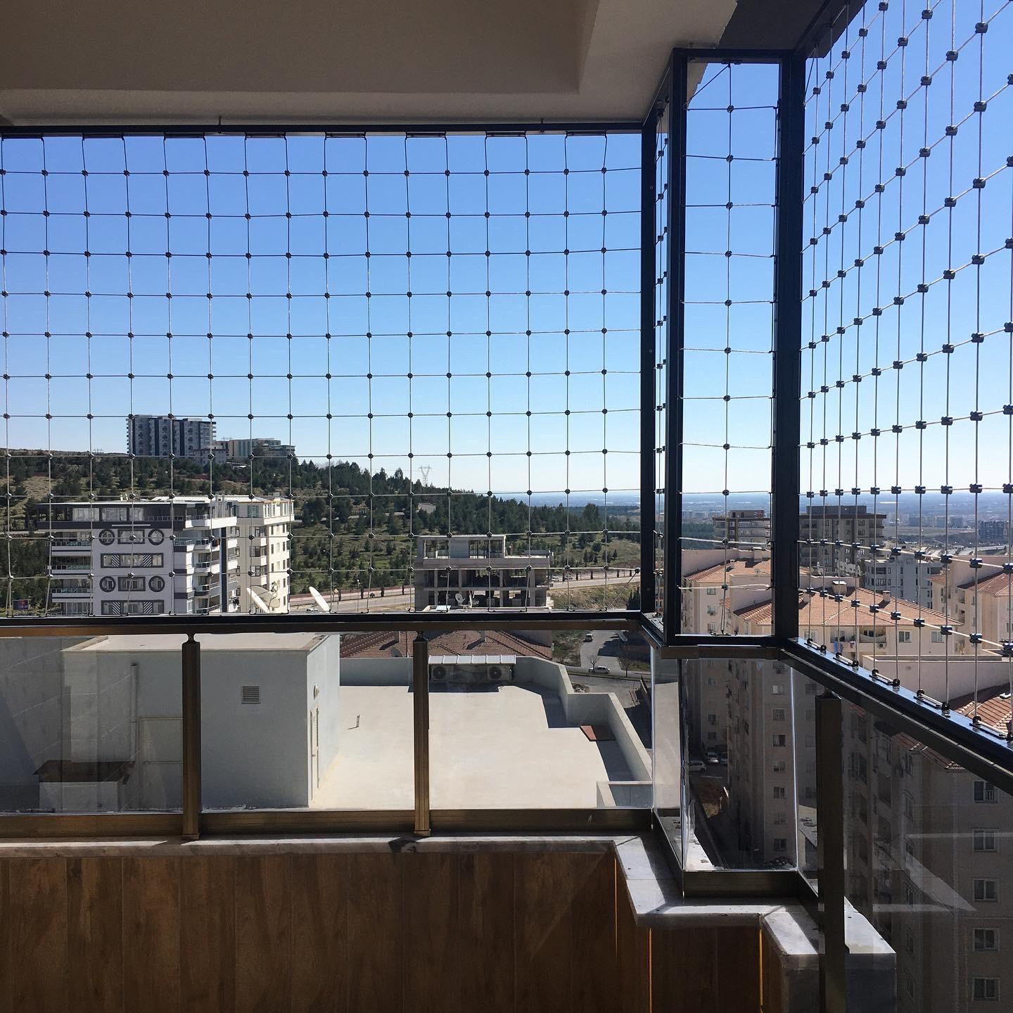 Çelik Balkon Filesi